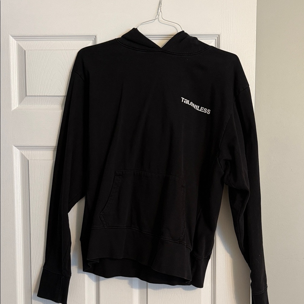 TALENTLESS Black Pullover Hoodie